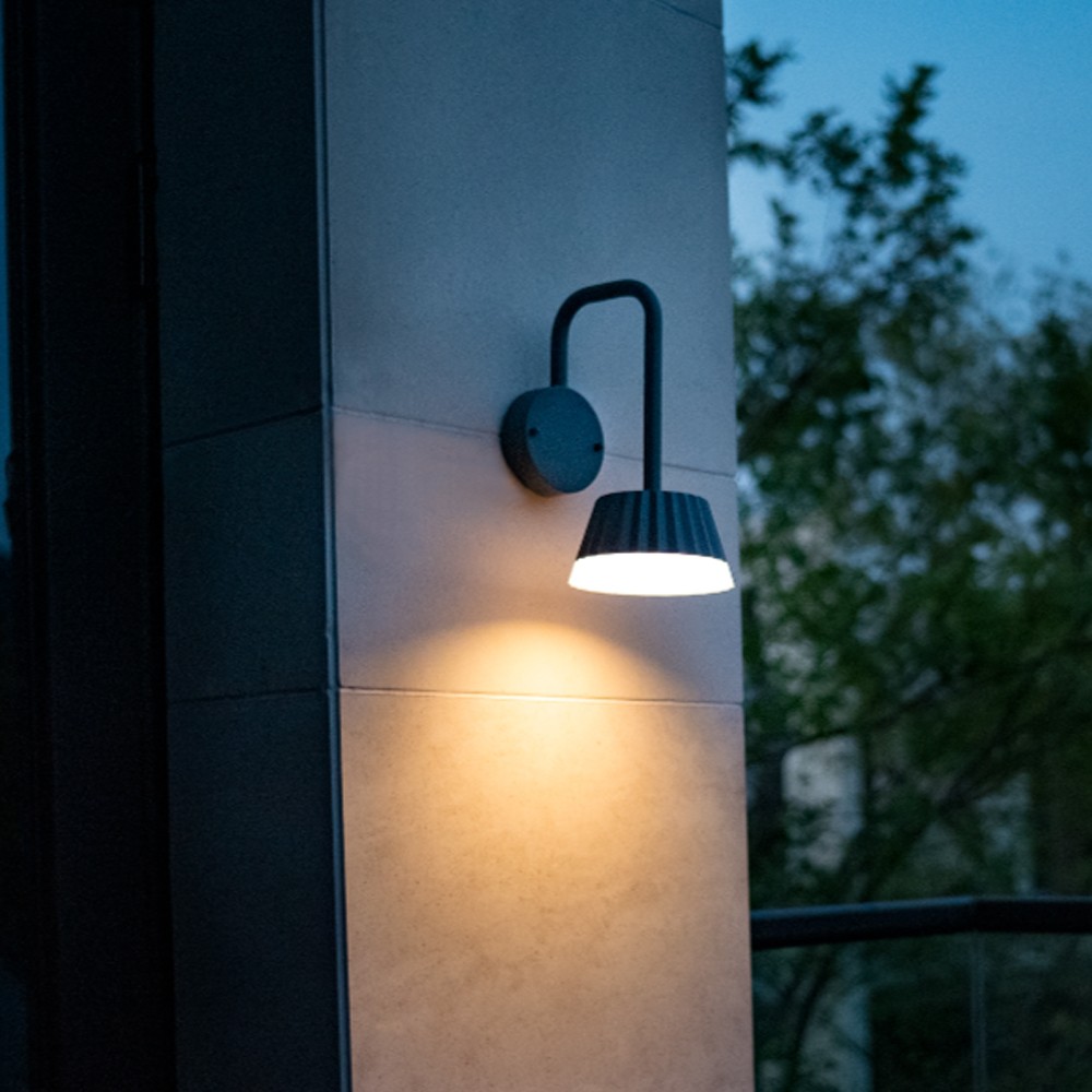 Garden Wall Light PLX 8007-W Model 1