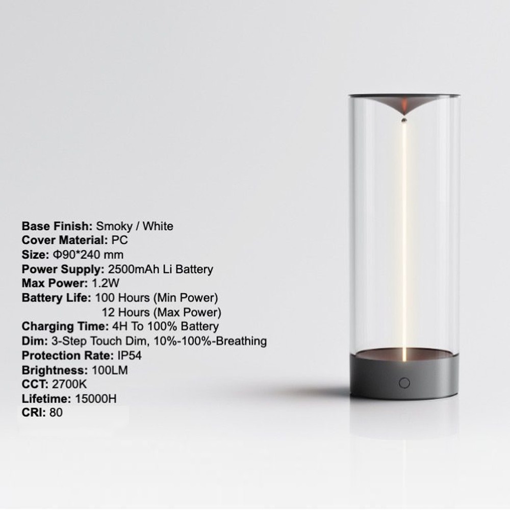 Rechargeable Desk Lamp PLX 7003 Detail