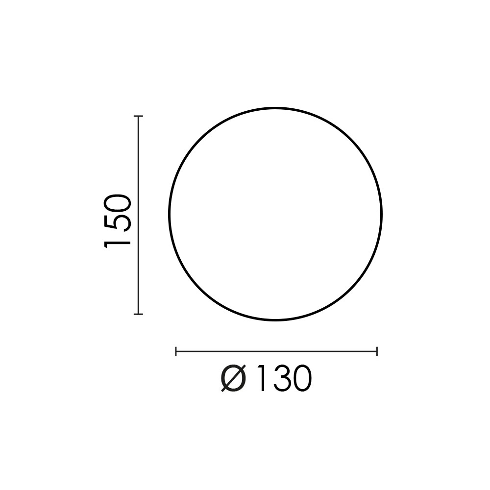 Surface Mounted 25W PLX 2023 Size