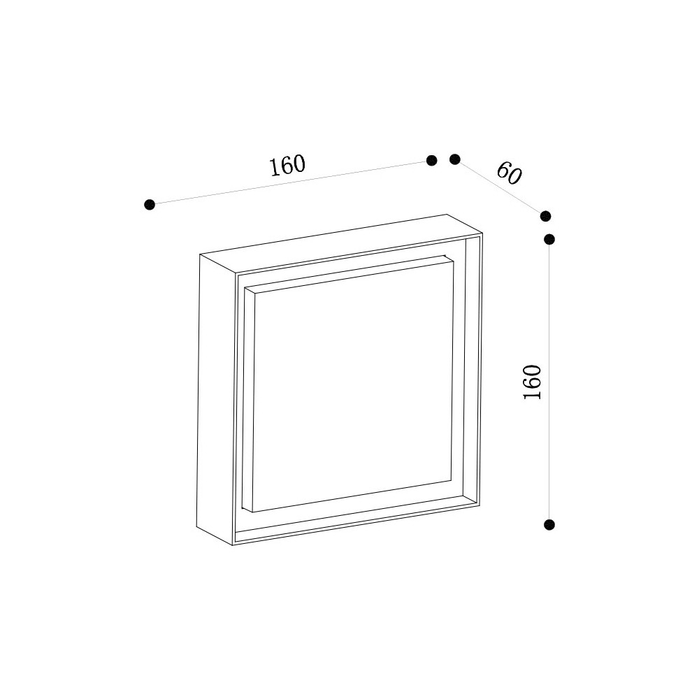 Surface Square 8W PLX 2019 Size