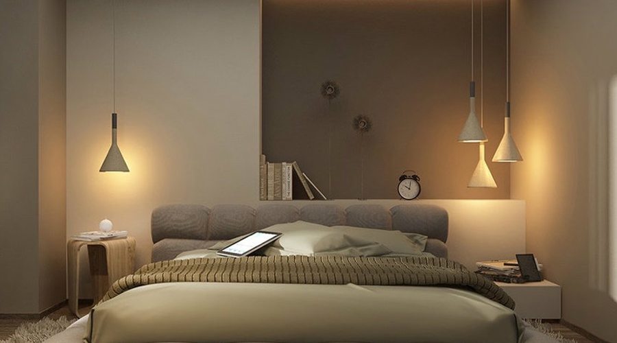 modern lighting ideas for bedroom