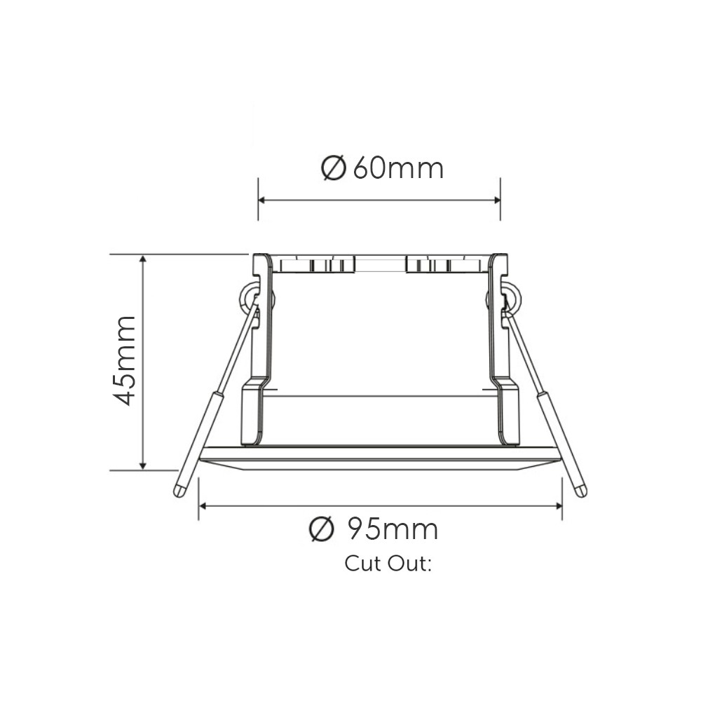 Downlight 10W PLX 3008 Detail